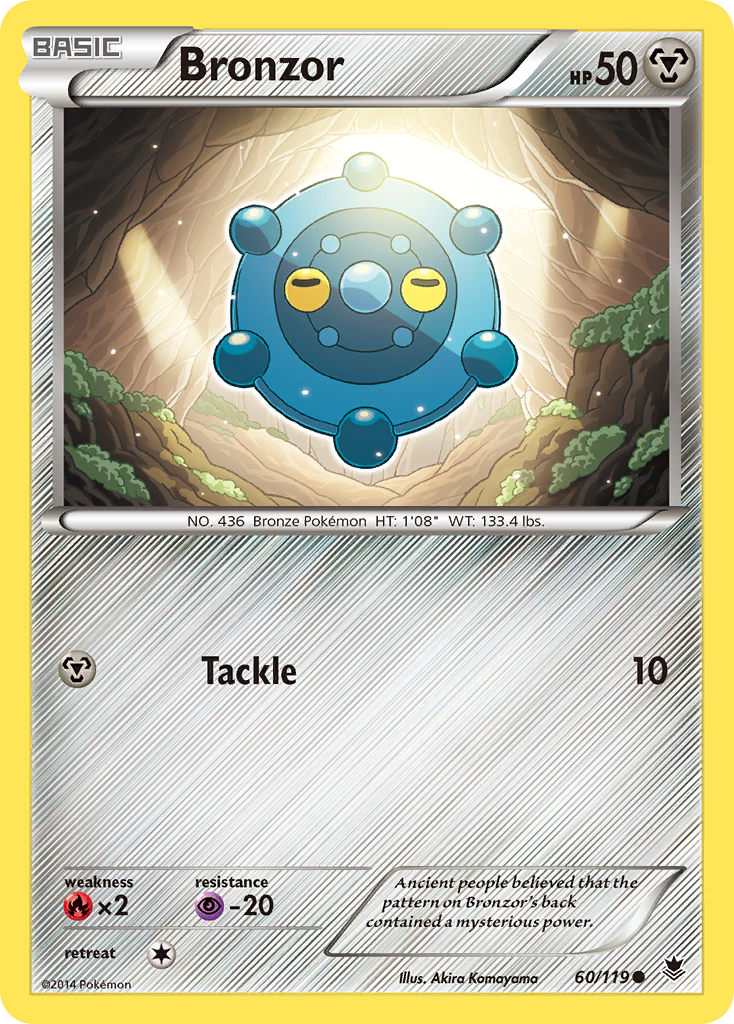 Bronzor (60/119) [XY: Phantom Forces] | The Time Vault CA