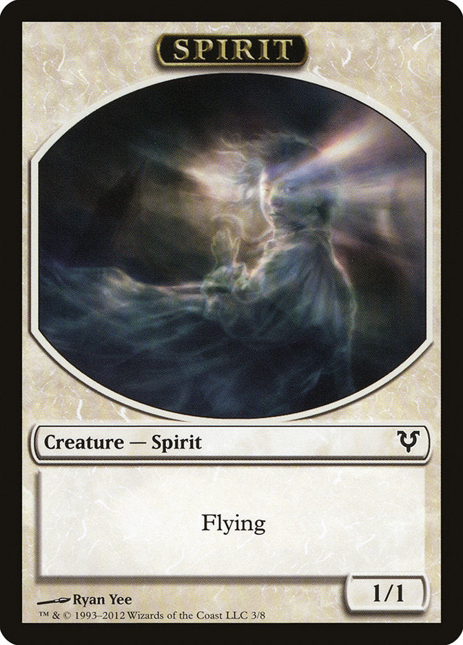 Spirit Token (3/8) [Avacyn Restored Tokens] | The Time Vault CA