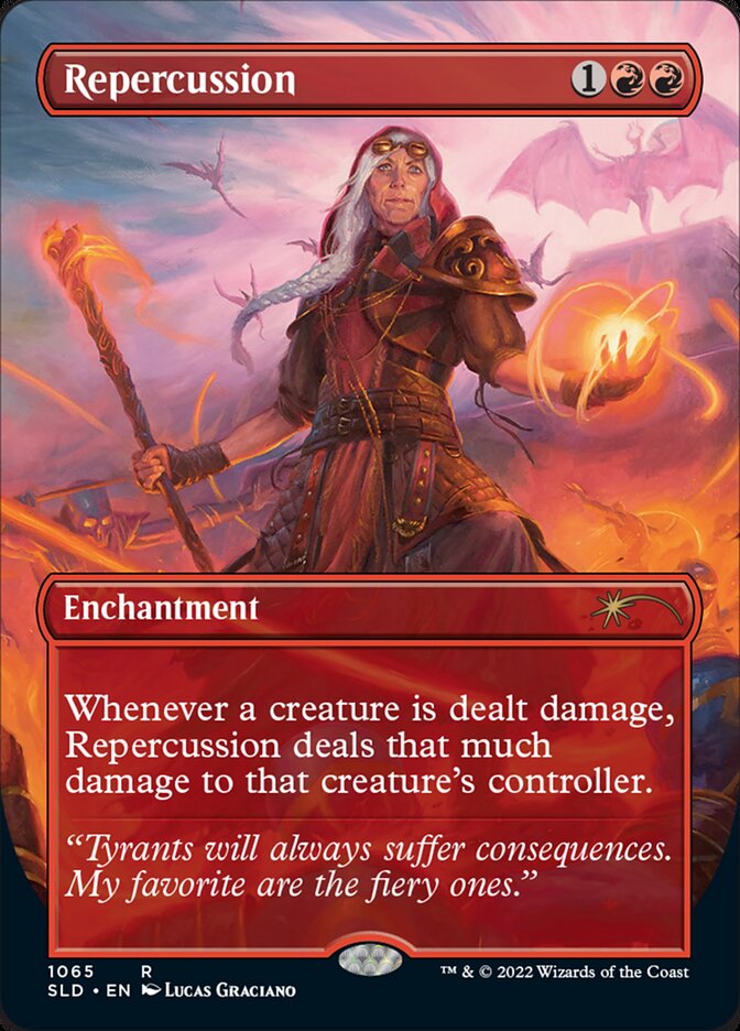 Repercussion (Borderless) [Secret Lair Drop Series] | The Time Vault CA