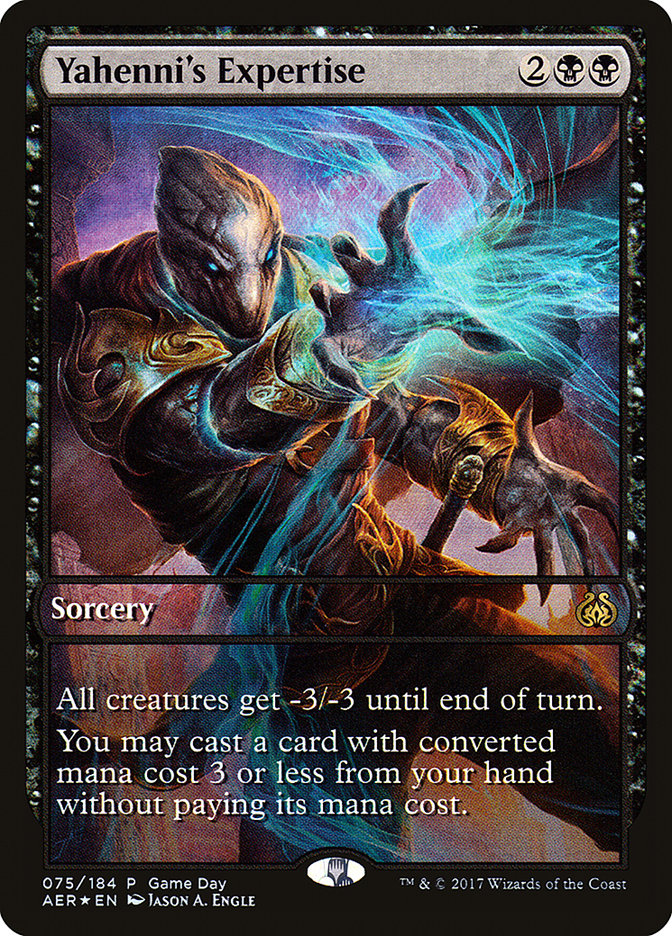 Yahenni's Expertise (Game Day) [Aether Revolt Promos] | The Time Vault CA