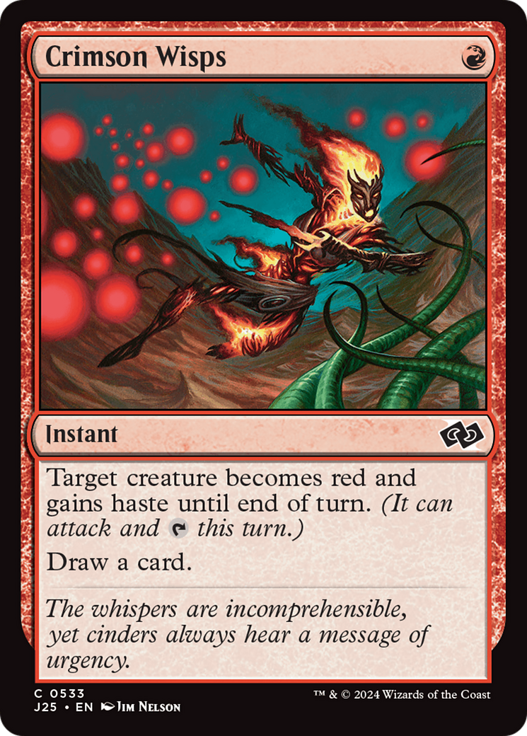 Crimson Wisps [Foundations Jumpstart] | The Time Vault CA