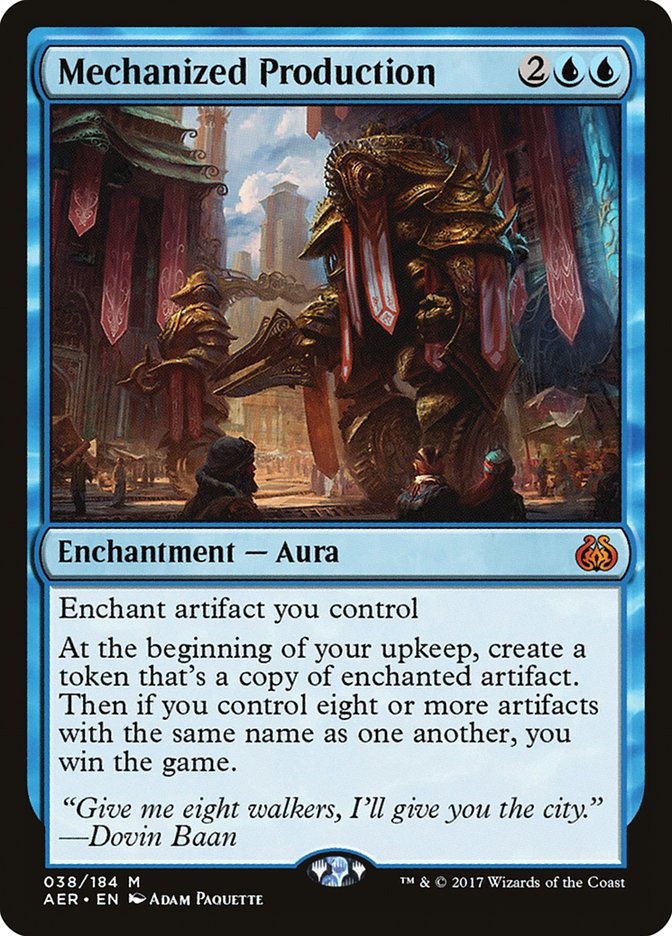 Mechanized Production [Aether Revolt] | The Time Vault CA