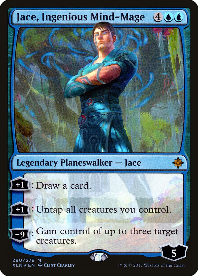 Jace, Ingenious Mind-Mage [Ixalan] | The Time Vault CA