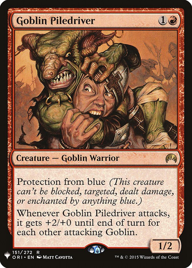 Goblin Piledriver [Mystery Booster] | The Time Vault CA