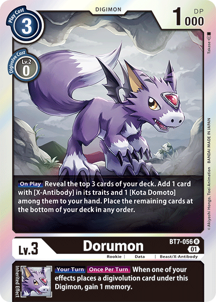 Dorumon [BT7-056] [Next Adventure] | The Time Vault CA