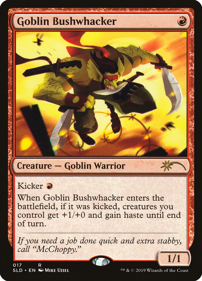 Goblin Bushwhacker [Secret Lair Drop Series] | The Time Vault CA