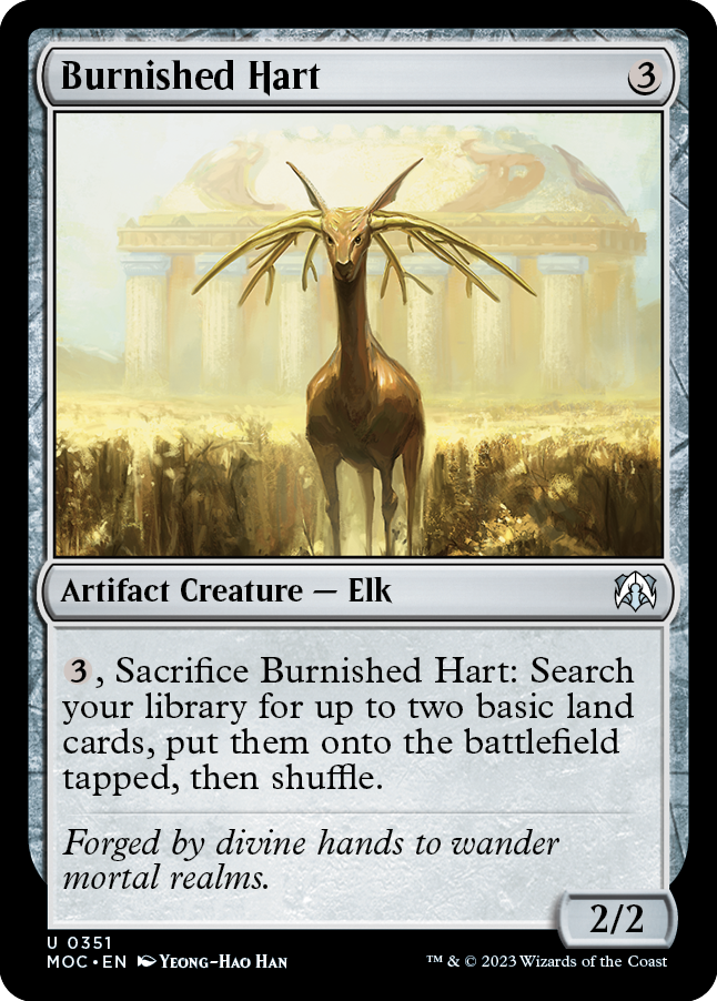 Burnished Hart [March of the Machine Commander] | The Time Vault CA