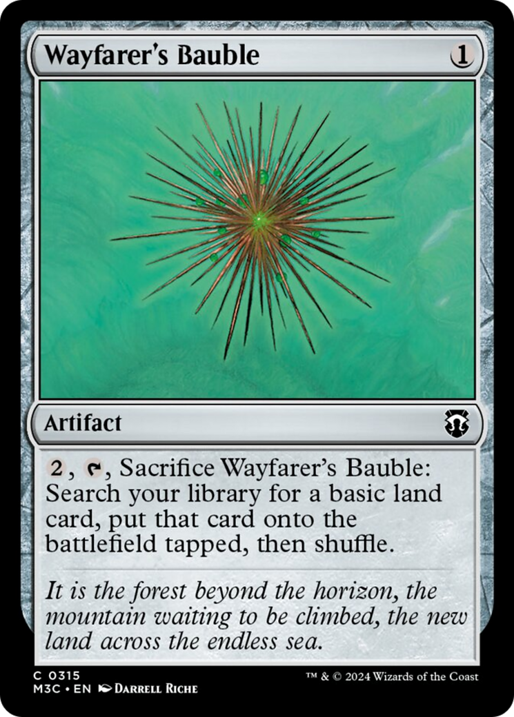 Wayfarer's Bauble (Ripple Foil) [Modern Horizons 3 Commander] | The Time Vault CA