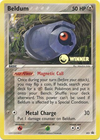 Beldum (022) (Winner Promo) [League & Championship Cards] | The Time Vault CA