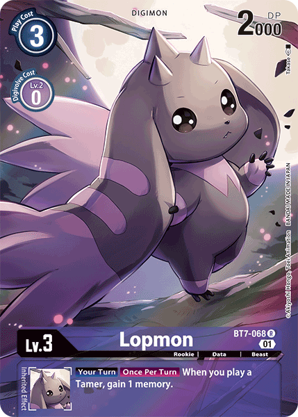 Lopmon [BT7-068] (Alternate Art) [Next Adventure] | The Time Vault CA