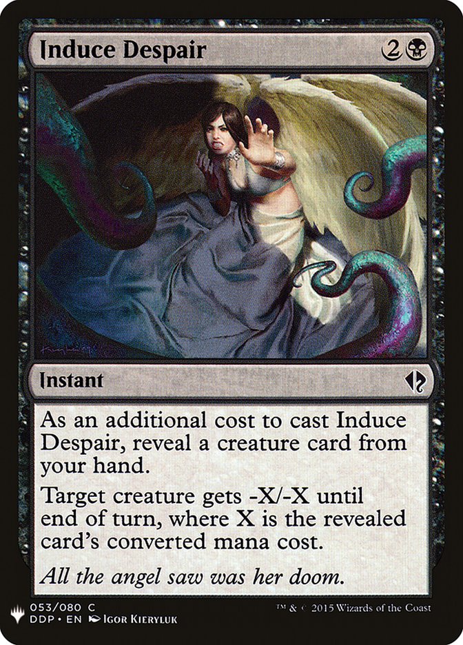 Induce Despair [Mystery Booster] | The Time Vault CA