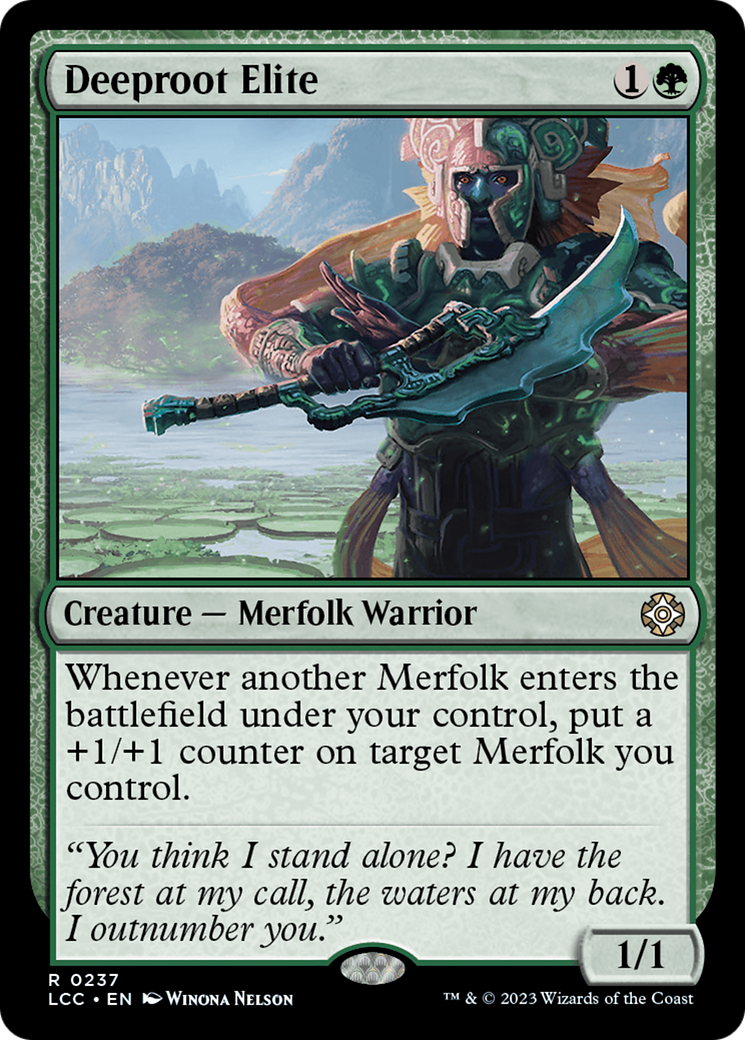 Deeproot Elite [The Lost Caverns of Ixalan Commander] | The Time Vault CA