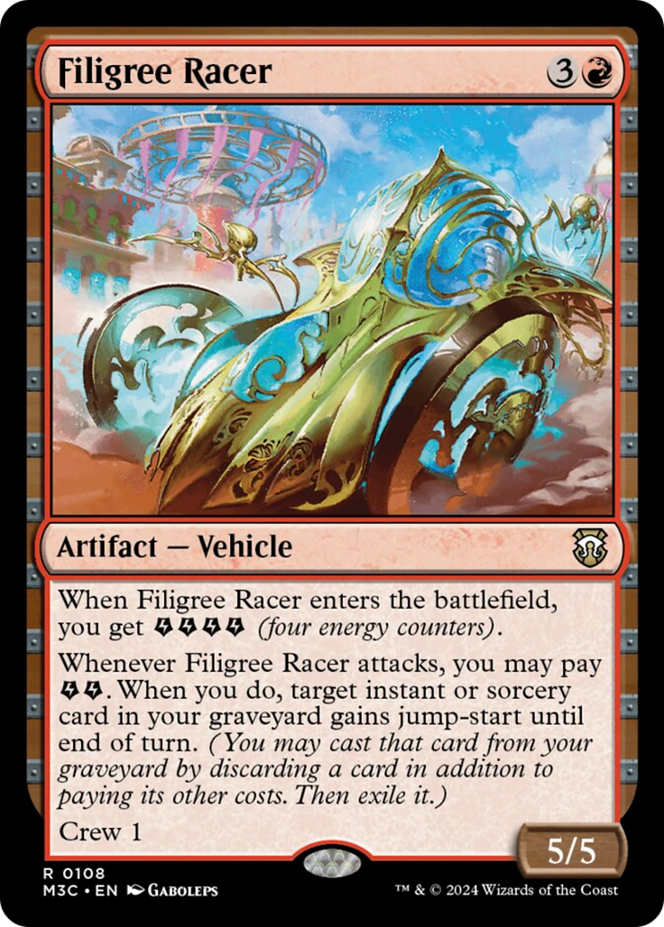 Filigree Racer [Modern Horizons 3 Commander] | The Time Vault CA