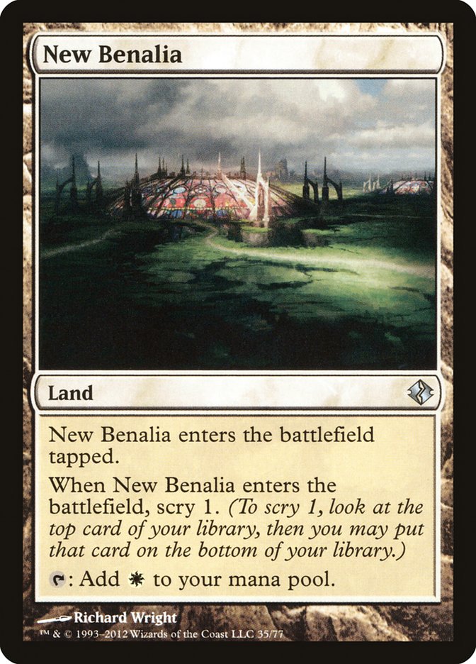 New Benalia [Duel Decks: Venser vs. Koth] | The Time Vault CA