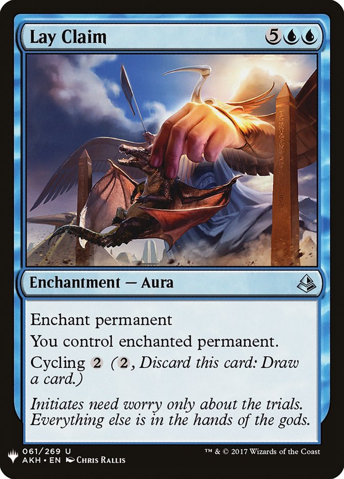 Lay Claim [Mystery Booster] | The Time Vault CA