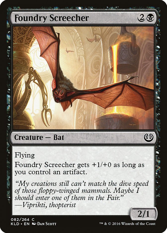 Foundry Screecher [Kaladesh] | The Time Vault CA