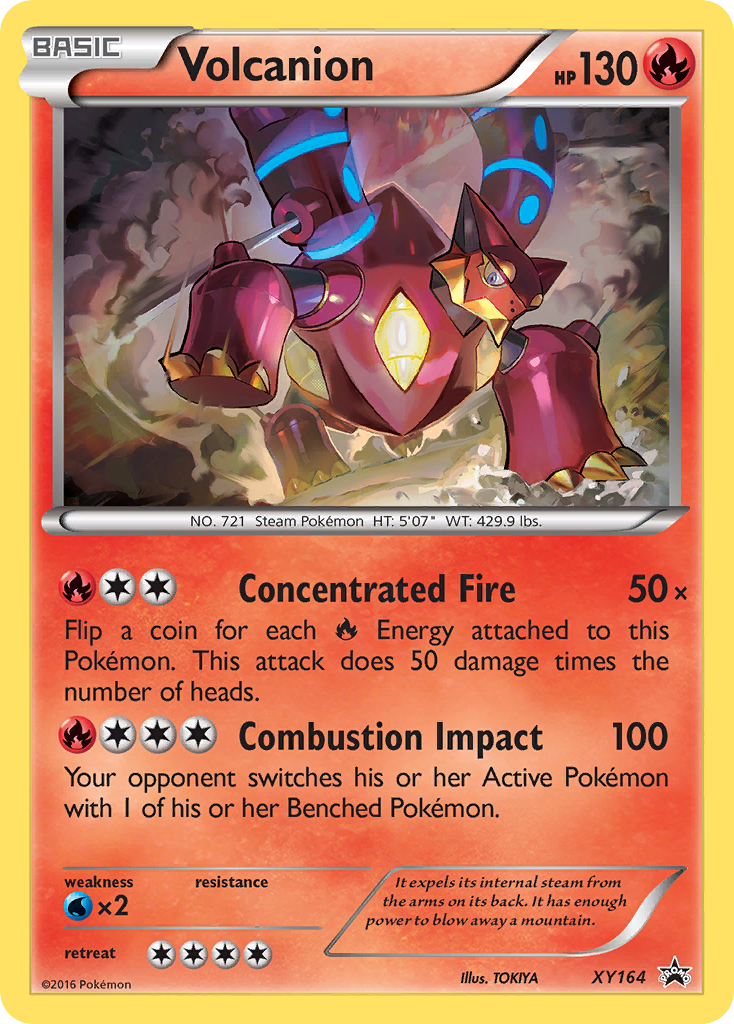 Volcanion (XY164) [XY: Black Star Promos] | The Time Vault CA