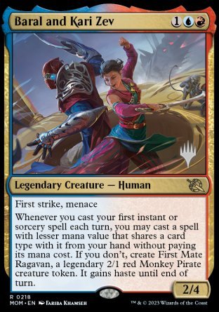 Baral and Kari Zev (Promo Pack) [March of the Machine Promos] | The Time Vault CA