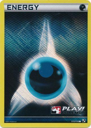 Darkness Energy (111/114) (Play Pokemon Promo) [Black & White: Base Set] | The Time Vault CA