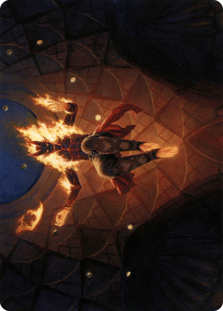 Yusri, Fortune's Flame Art Card [Modern Horizons 2 Art Series] | The Time Vault CA