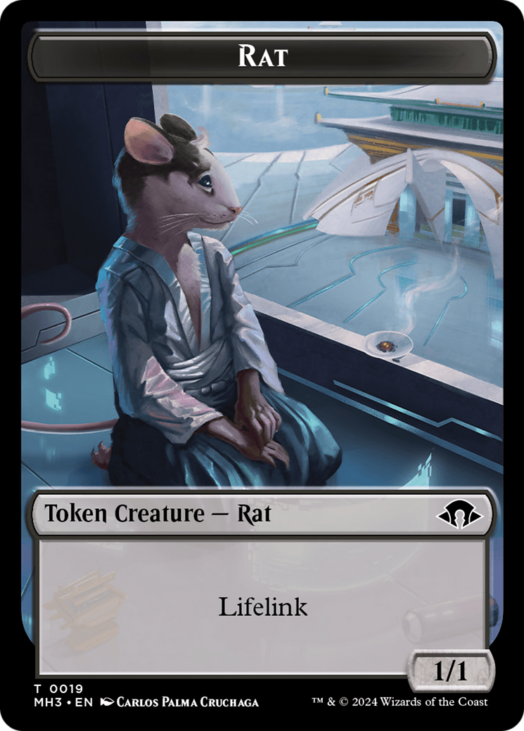 Phyrexian Germ // Rat Double-Sided Token [Modern Horizons 3 Tokens] | The Time Vault CA