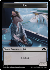 Eldrazi Spawn // Rat Double-Sided Token [Modern Horizons 3 Tokens] | The Time Vault CA