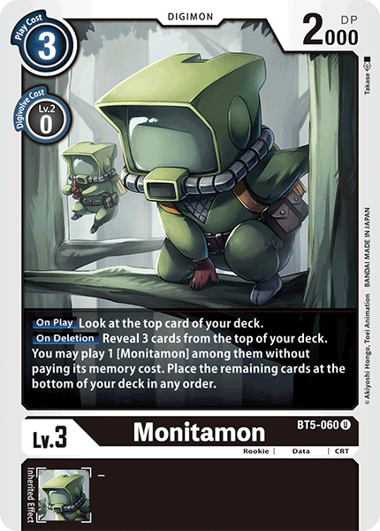Monitamon [BT5-060] [Battle of Omni] | The Time Vault CA