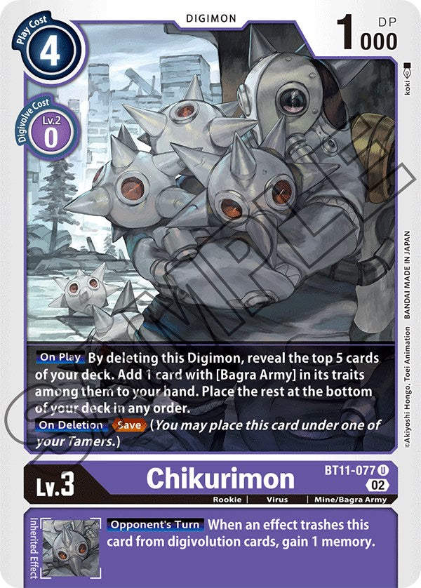 Chikurimon [BT11-077] [Dimensional Phase] | The Time Vault CA