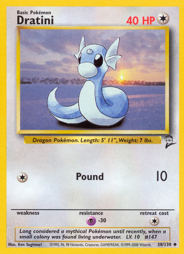 Dratini (38/130) [Base Set 2] | The Time Vault CA