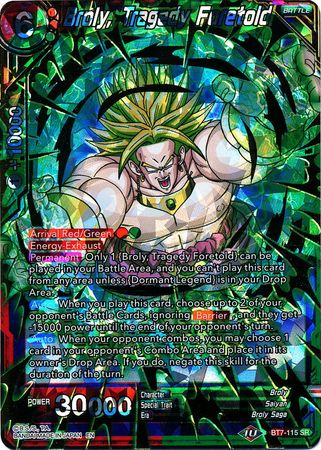 Broly, Tragedy Foretold (BT7-115) [Assault of the Saiyans] | The Time Vault CA