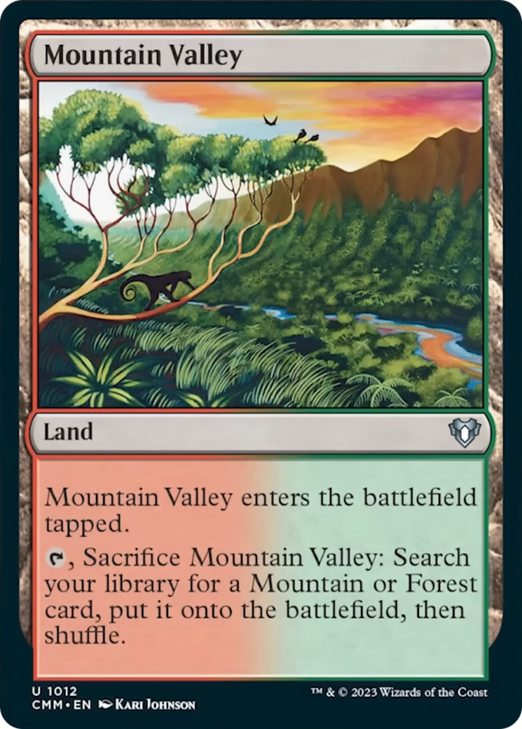 Mountain Valley [Commander Masters] | The Time Vault CA