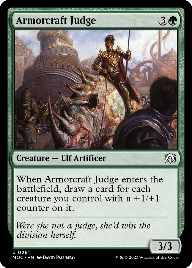 Armorcraft Judge [March of the Machine Commander] | The Time Vault CA