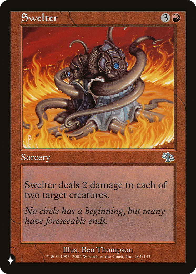 Swelter [The List] | The Time Vault CA
