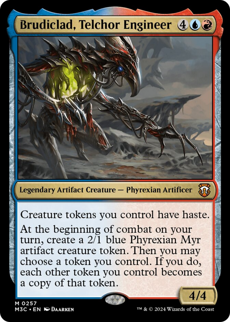 Brudiclad, Telchor Engineer (Ripple Foil) [Modern Horizons 3 Commander] | The Time Vault CA