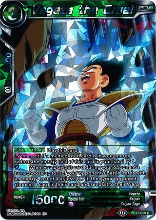 Vegeta the Cruel (BT7-058) [Assault of the Saiyans] | The Time Vault CA