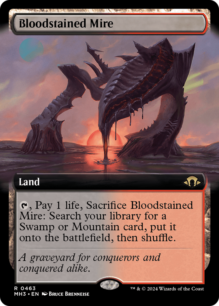 Bloodstained Mire (Extended Art) [Modern Horizons 3] | The Time Vault CA