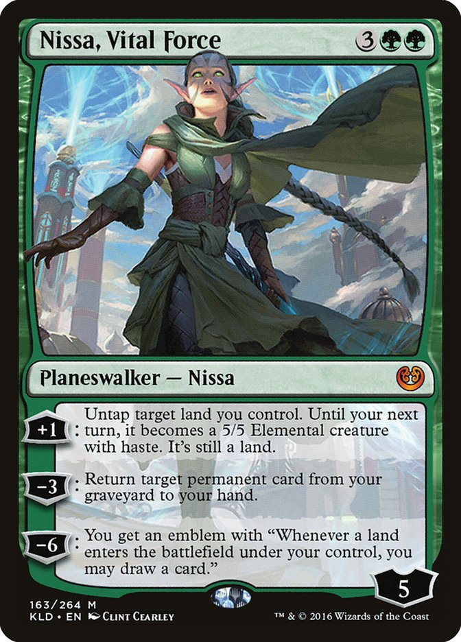 Nissa, Vital Force [Kaladesh] | The Time Vault CA