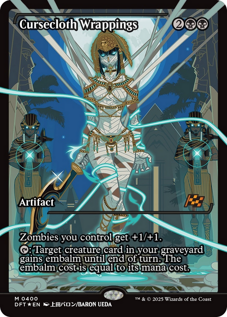 Cursecloth Wrappings (Showcase) [Aetherdrift] | The Time Vault CA