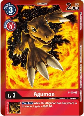 Agumon [P-009] (Gift Box 2022) [Promotional Cards] | The Time Vault CA