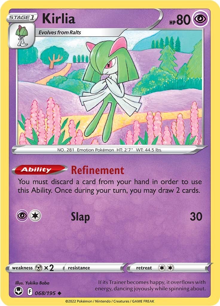 Kirlia (068/195) [Sword & Shield: Silver Tempest] | The Time Vault CA