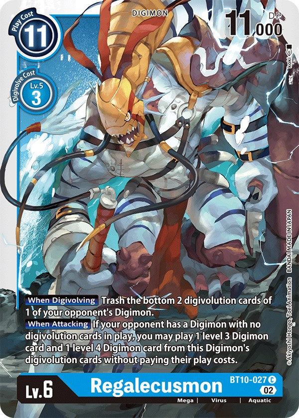 Regalecusmon [BT10-027] [Xros Encounter] | The Time Vault CA