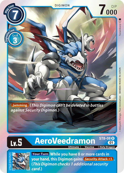 AeroVeedramon [ST8-08] [Starter Deck: Ulforce Veedramon] | The Time Vault CA