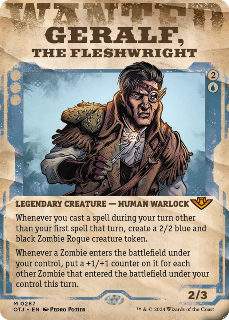 Geralf, the Fleshwright (Showcase) [Outlaws of Thunder Junction] | The Time Vault CA