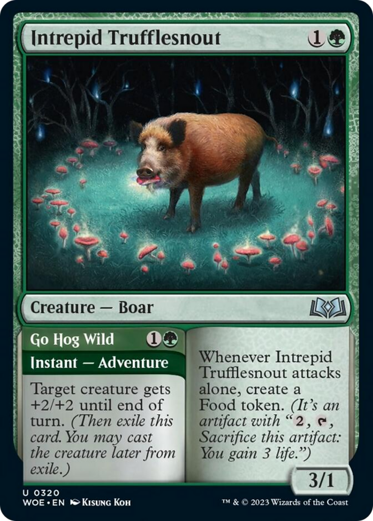 Intrepid Trufflesnout // Go Hog Wild [Wilds of Eldraine] | The Time Vault CA