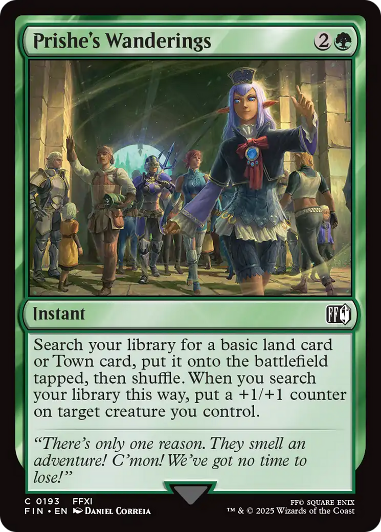 Prishe's Wanderings [FINAL FANTASY] | The Time Vault CA