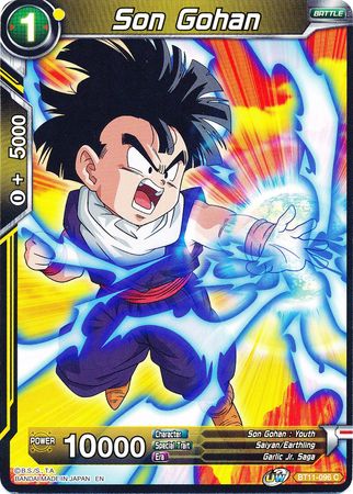 Son Gohan (Yellow) (BT11-096) [Vermilion Bloodline] | The Time Vault CA