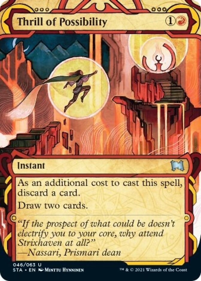 Thrill of Possibility [Strixhaven: Mystical Archive] | The Time Vault CA
