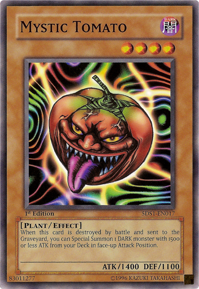 Mystic Tomato [5DS1-EN017] Common | The Time Vault CA