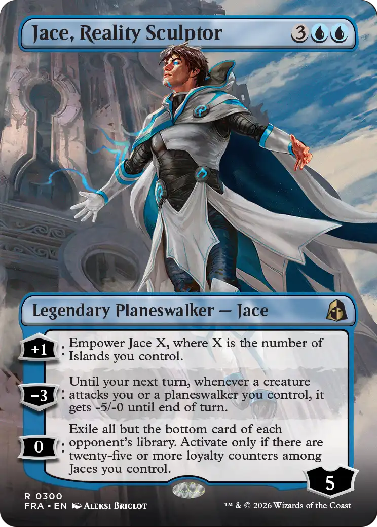 Jace, Reality Sculptor (Borderless) [Reality Fracture] | The Time Vault CA