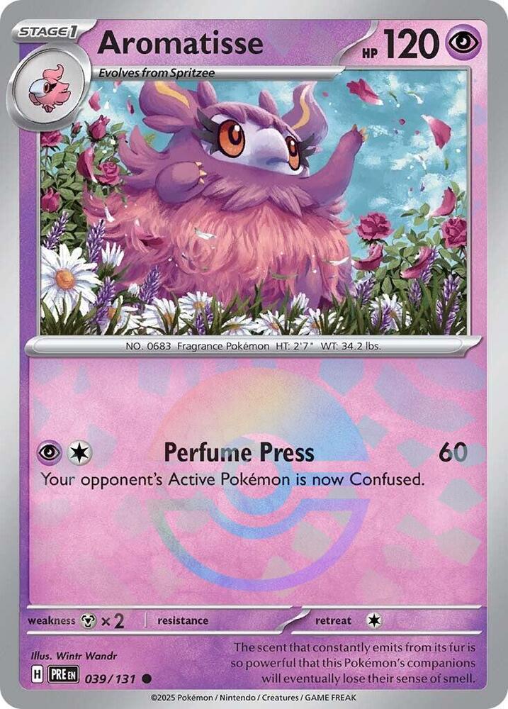 Aromatisse (039/131) (Poke Ball Pattern) [Scarlet & Violet: Prismatic Evolutions] | The Time Vault CA